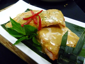 Salmon Panang Curry